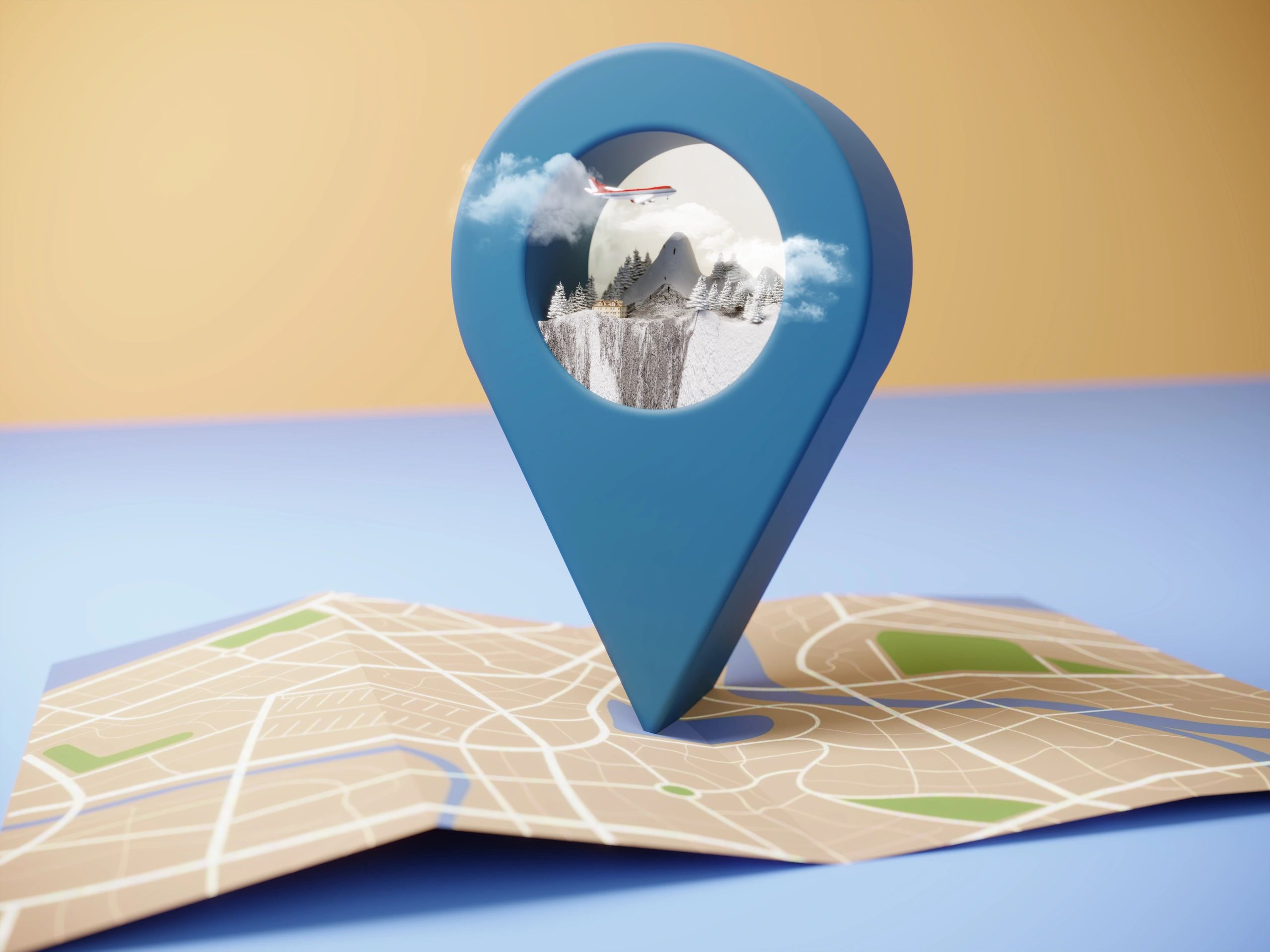 aviation map location